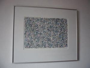 Jan Wolkers - Zeefdruk uit de serie 'Winterbeeld IV' - 1995 kopen? Bied vanaf 120!