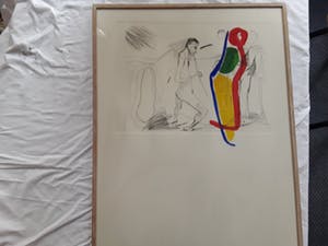 John van 't Slot - Hand ingekleurd,ingel.gesign.20/45 kopen? Bied vanaf 45!