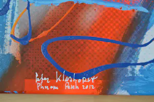 Peter Klashorst - Dame in dollarbiljetten kopen? Bied vanaf 450!