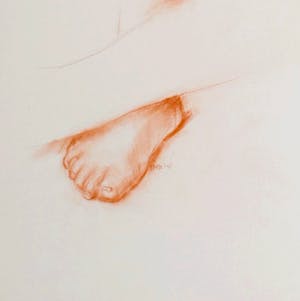 Jacqueline Oblin - Femme nue couchée VII kopen? Bied vanaf 1!