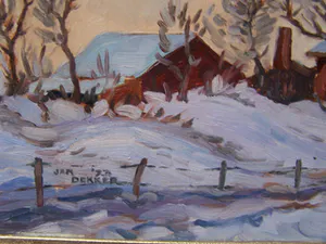 Jan Dekker - Winter in Bakkum kopen? Bied vanaf 70!