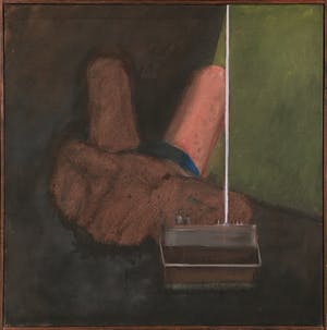 Peter Kantelberg - Olieverf op doek, Zonaanbidder - Ingelijst kopen? Bied vanaf 1!