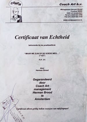 Herman Brood - Maar we zijn op de goede weg kopen? Bied vanaf 375!