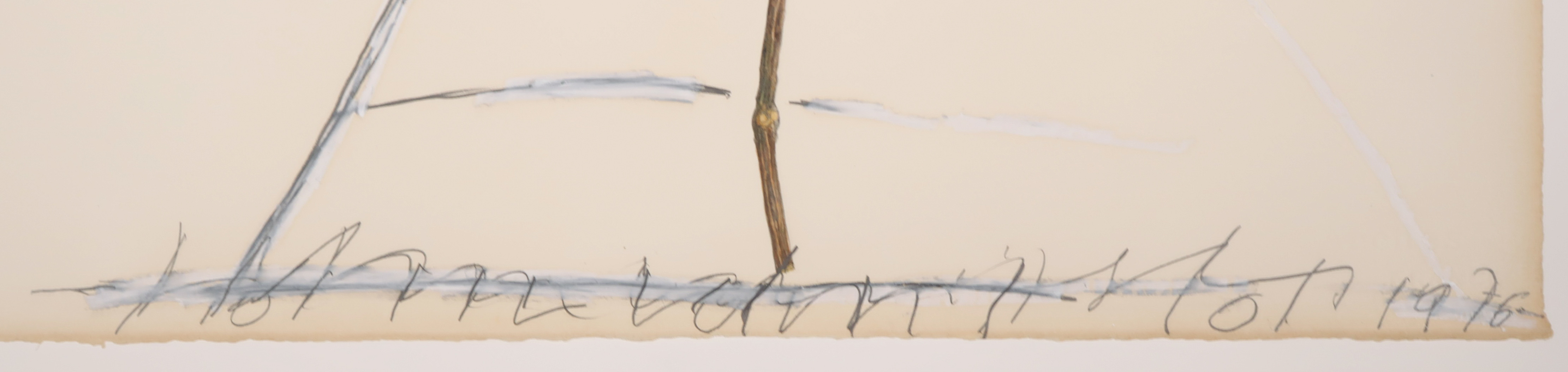 John van 't Slot - Gemengde techniek op papier, Drieluik zonder titel kopen? Bied vanaf 70!