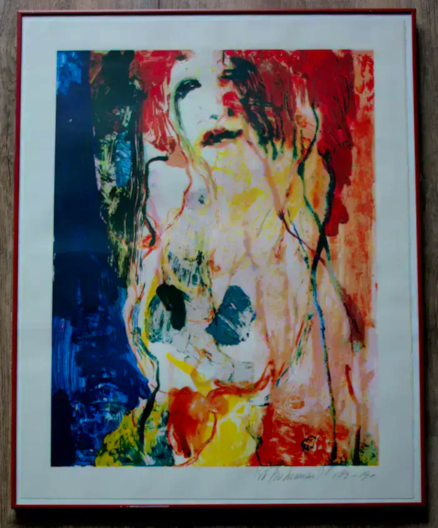 Kees van Bohemen - Ingelijste zeefdruk: Doortje - 1978 kopen? Bied vanaf 250!