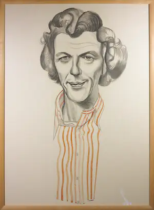 AcheterEppo Doeve - Gemengde techniek op papier, Wim Kok - Ingelijst (Groot)? Enchérissez de 100!