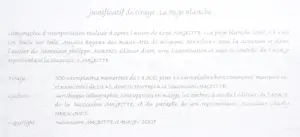 Rene Magritte - (naar) La page blache (1967) - Lithografie - 57,5x77,5 cm kopen? Bied vanaf 550!