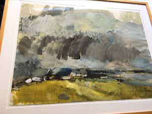 Fedde de Jong - Dreigende luchten verkocht voor € 200!