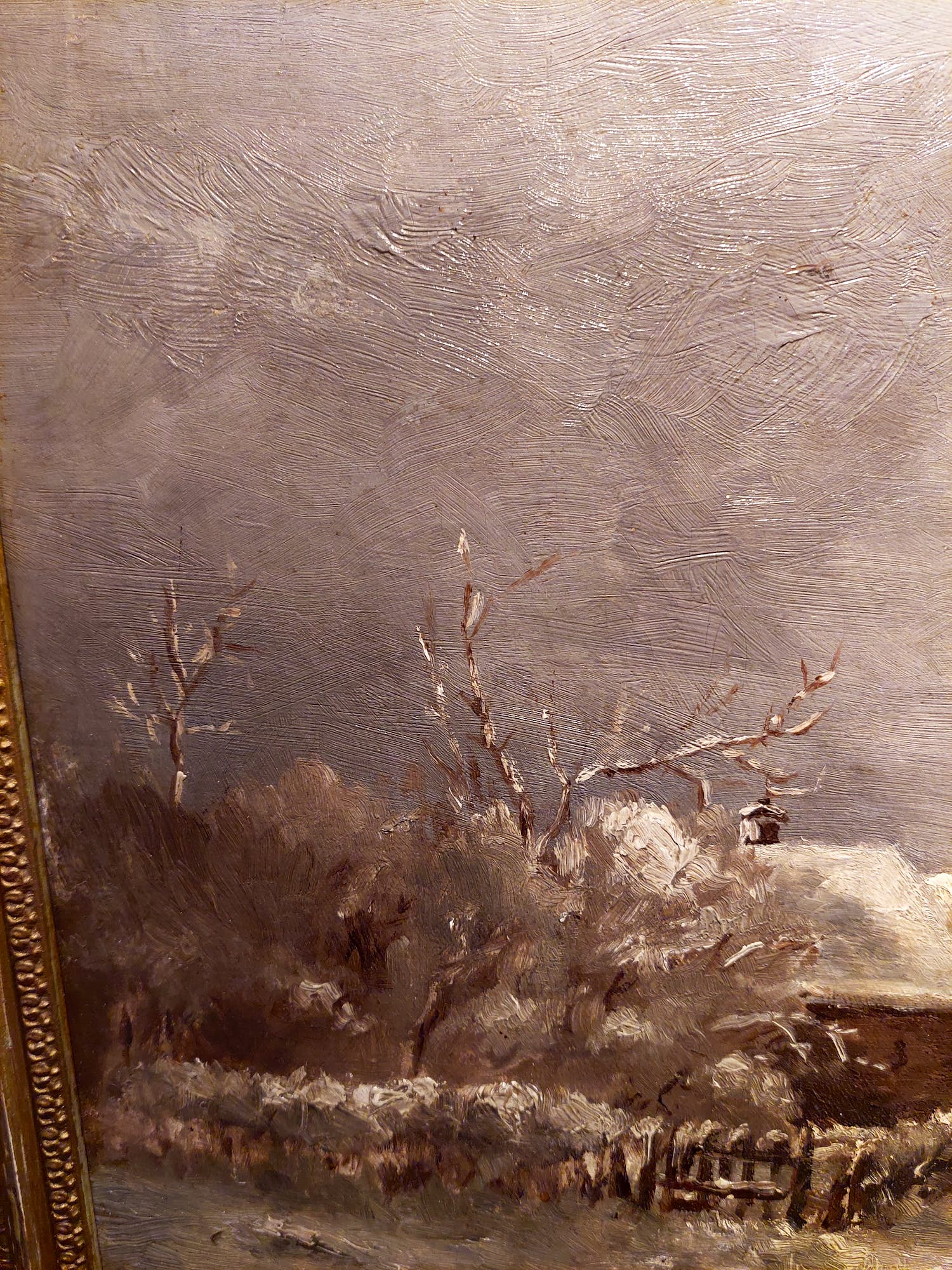 Niet of onleesbaar gesigneerd - Winterlandschap kopen? Bied vanaf 1!