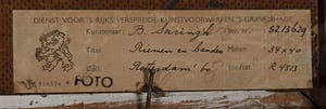 Beer Suringh - Rimen en banden - 1960 - olieverf op hardboard - Rotterdam kopen? Bied vanaf 20!