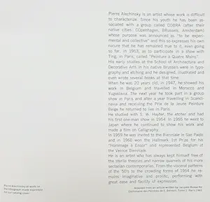 Pierre Alechinsky - The Last Day, tentoonstellingscatalogus met originele litho kopen? Bied vanaf 115!