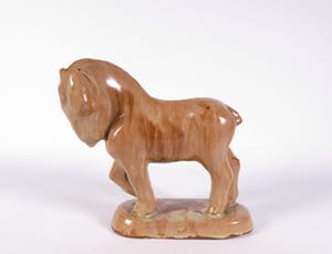 Niet of onleesbaar gesigneerd - Aardewerk, Paard kopen? Bied vanaf 10!