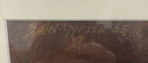 Willem Gorter - schilderij - gemengde techniek - 1965 kopen? Bied vanaf 40!