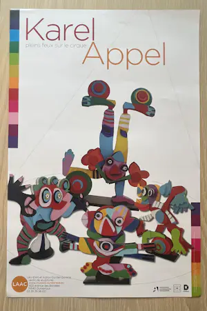 Karel Appel - Circus Poster - LAAC kopen? Bied vanaf 60!