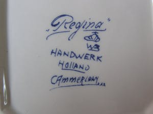 Corry Ammerlaan - Platelen dekseldoosje voor plateelfabriek Regina kopen? Bied vanaf 1!