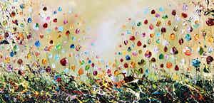 Gena - Green Flowers verkocht voor € 300!