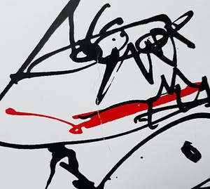 Antonio Saura - Triptico de Amsterdam, zeefdruk kopen? Bied vanaf 195!