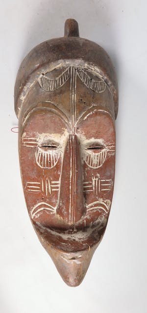 Fang - Hout, Masker kopen? Bied vanaf 1!