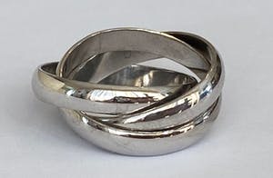 Cartier- Witgouden ring kopen? Bied vanaf 700!