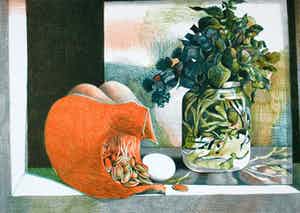 Nicolaas Wijnberg - Litho: De pompoen voor Juan Sánchez - 1983 verkocht voor € 99!