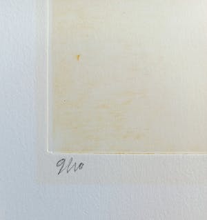 Charlotte le Fevre - Abstracte compositie, aquatint ets (kleine oplage) kopen? Bied vanaf 40!