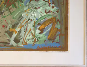 Dominique Chan - Acryl - Ingelijst. kopen? Bied vanaf 95!