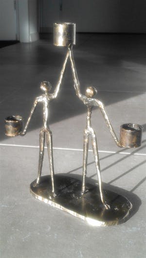 Brons (Onbekend) - kandelaar de verlichters kopen? Bied vanaf 21!