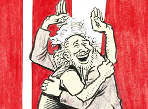 Peter Pontiac - HAHA, dat is de titel van deze originele tekening kopen? Bied vanaf 65!