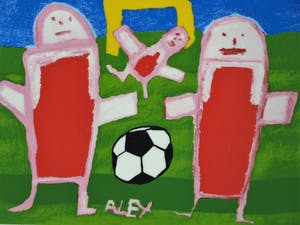 Plateelfabriek Schoonhoven N.V. - Porseleinen bord , AJAX - 2005 – doorsnede 27,5 cm kopen? Bied vanaf 1!