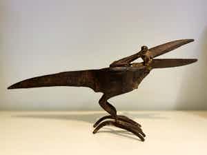 Georg Wittwer - Bronzen vogel verkocht voor € 150!