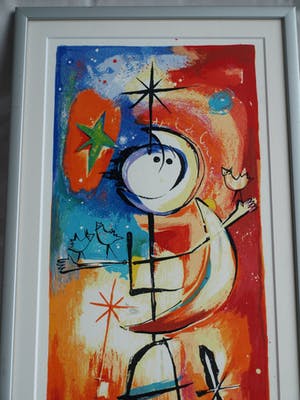 Angeles Nieto - 2-Luik , 2 zeefdrukken , Piel de Luna (‘Vriendschap’) – ingelijst - 2005 kopen? Bied vanaf 100!