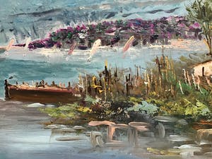 Niet of onleesbaar gesigneerd - Haven kopen? Bied vanaf 1!