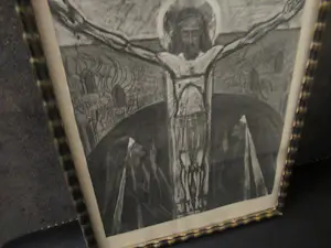 Jan Toorop - DE AANBIDDING VAN DE GEKRUISIGDEN JEZUS EN ST. FRANCISCUS kopen? Bied vanaf 50!