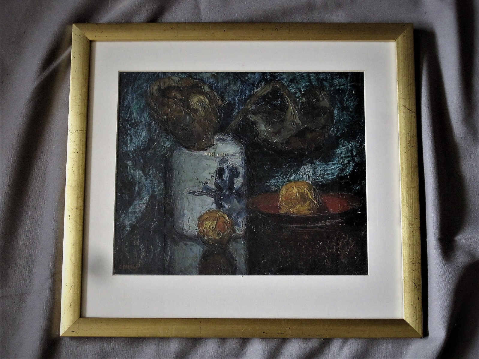 Gerrit Polder - Fraai express. stilleven met sinaasappels - gesigneerd kopen? Bied vanaf 1!