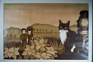 Frans de Haas - Italiaans avondlandschap kopen? Bied vanaf 35!