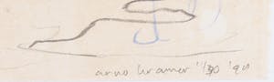 Arno Kramer - Litho, Z.T. Jurkje - Ingelijst kopen? Bied vanaf 50!
