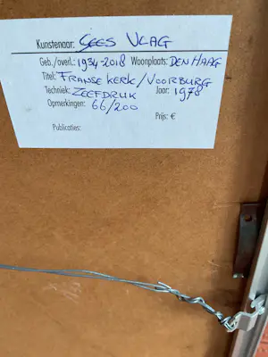 Sees Vlag - Franse Kerk te Voorburg kopen? Bied vanaf 85!