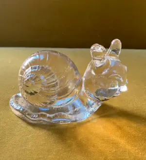 Porzellanfabrik W. Goebel - Goebel Art glas Presse-papier "Smiling snail" – vintage – 1979, collectible kopen? Bied vanaf 25!
