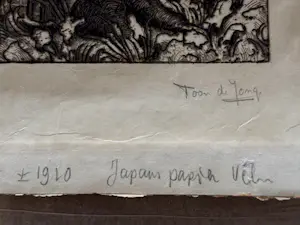 Toon de Jong - Gezicht op Onze Lieve Vrouwentoren te Amersfoort kopen? Bied vanaf 49!