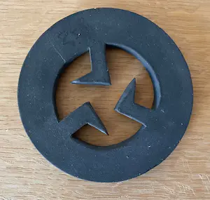 Anke van der Kwaak - Roze Raku gestookte kunst keramische vaas of urn kopen? Bied vanaf 1!