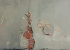 Gerard Schaperkotter - Olieverf op doek, Le mur la crevasse - Ingelijst kopen? Bied vanaf 150!