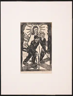 Piet Nieuwenhuysen - Jef Diederen, en anderen, Lot van houtsnedes en litho's kopen? Bied vanaf 50!