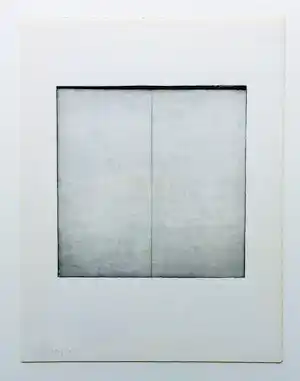 JCJ VANDERHEYDEN - monotype - preegdruk - uniek werk. vendu pour 350€ !