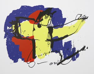 Herman Brood - Zeefdruk, Brasil God kopen? Bied vanaf 80!