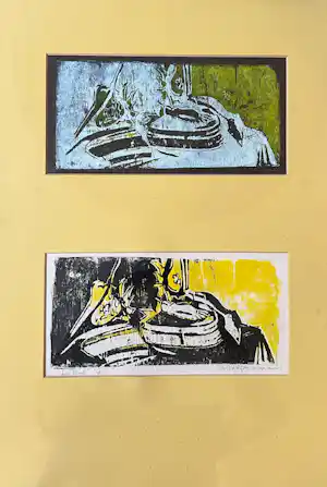 Buy Marianne van der Heijden - Lijst Joost (twee handdrukken)? Bid from 60!