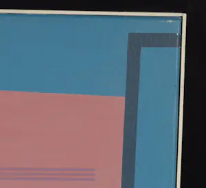 Eefje Bettman - Acryl op doek, Abstract-geometrische voorstelling - Ingelijst kopen? Bied vanaf 50!