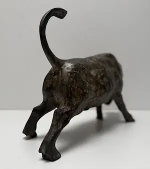 Pierre Chenet - Bronzen stier (Groot sculptuur) kopen? Bied vanaf 500!
