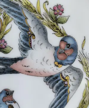 Hutschenreuther - Ole Winther - Borden vogels (2) kopen? Bied vanaf 20!