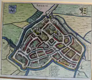Willem Jansz. Blaeu - Stadsplattegrond Sneek kaufen? Bieten Sie von 125!