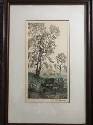 Niet of onleesbaar gesigneerd - Boerenkar kopen? Bied vanaf 1!